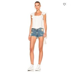 NWT denim cut off shorts Rag & Bone